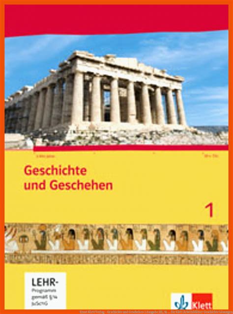 Klett Arbeitsbl Tter Geschichte L Sungen Geschichte Arbeitsbl Tter