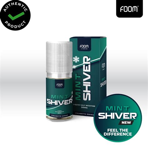 Jual FOOM LIQUID MINT SHIVER SALTNIC 30ML 30MG BY FOOM LAB Shopee