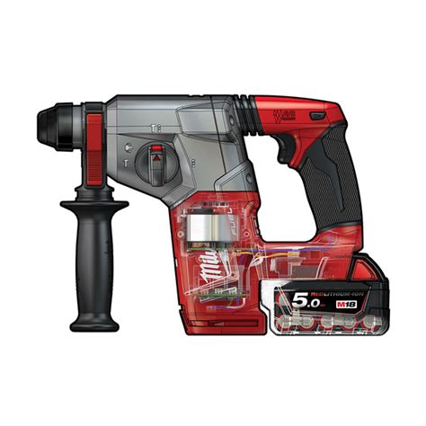 Milwaukee M18 Fuel™ 26mm Sds Plus Rotary Hammer Kit M18ch 502c Milwaukee Tool Australia