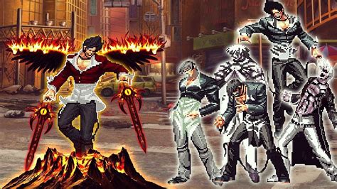 KOF Mugen Samael Vs White Flame Iori Yagami Team YouTube