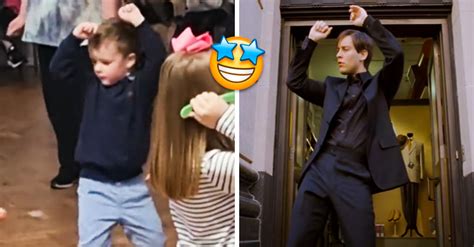 Boy Recreates Tobey Maguires Epic Dance In Spider Man 3 Bullfrag