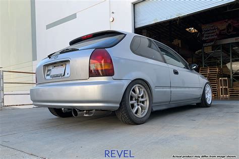 Revel Medallion Touring-S Exhaust System Honda Civic EK Hatchback 96-00 ...