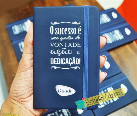 Kit Com Caderneta E Mara Página Com Mensagem Exclusiva De Motivação