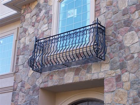 Custom Pre Hung Wrought Iron Romeo And Juliet Balcony By Iron Work Expo