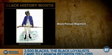 [From Breakfast Television] Learning about the Black Loyalists of ...