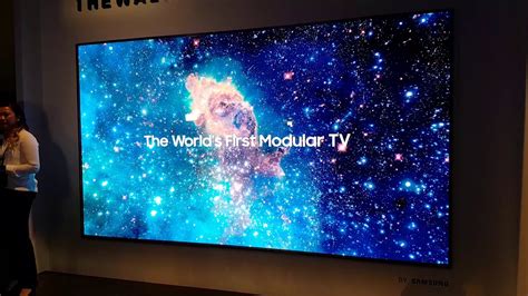 Samsung The Wall Micro LED Mit 146 Zoll CES 2018 YouTube