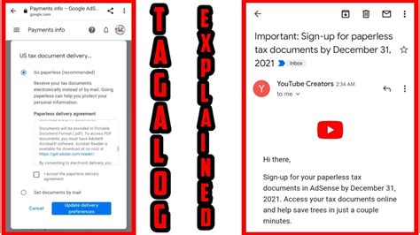 Important Sign Up For Paperless Tax Documents By December New