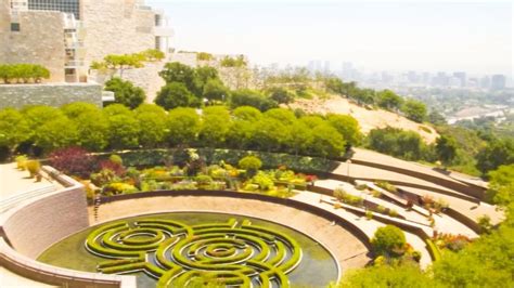 Tour the Getty Center’s spectacular Central Garden - Curbed LA