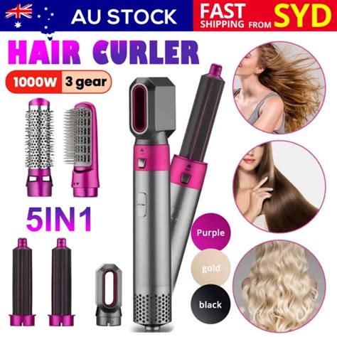 IN Hair Dryer Brush Hot Comb Air Volumizer Curler Straightener Curling Style