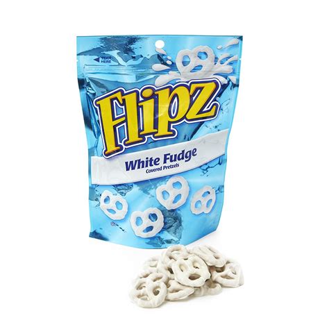 Amazon Flipz Chocolate Covered Pretzels White Fudge 7 5 Ounce