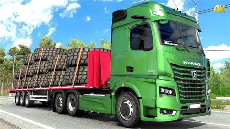 Скачать Euro Truck Simulator 2 "Грузовик КаМАЗ 54901" [v2.2] - Транспорт