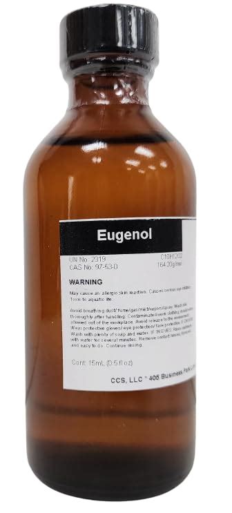 Eugenol Compuesto Arom Tico De Alta Pureza Fl Oz Fl Oz Yaxa