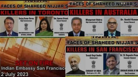 India Summons Canada Envoy Over Khalistan Threat Posters Targeting ...