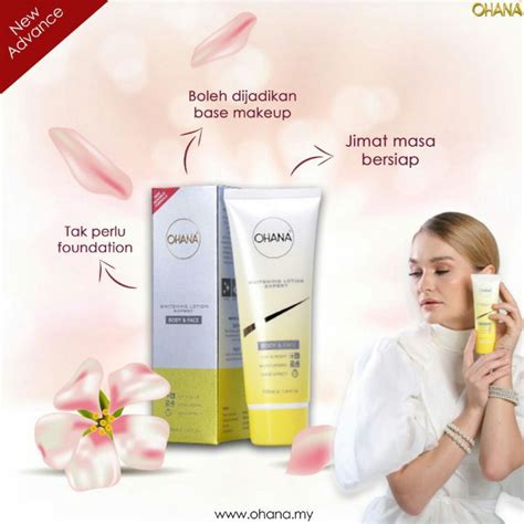 Ohana Whitening Lotion Expert 💯 Original Hq 🔥ready Stok🔥 Shopee Malaysia