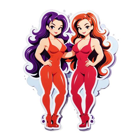 I Made An Ai Sticker Of Sexy Women