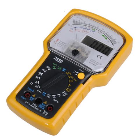 Professional Analogue Multimeter Tester Digital Dual Display