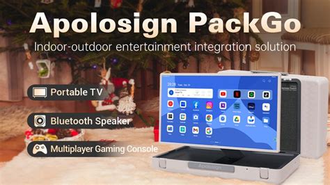 Apolosign Packgo A Portable Smart Screen In Briefcase Gains Steam