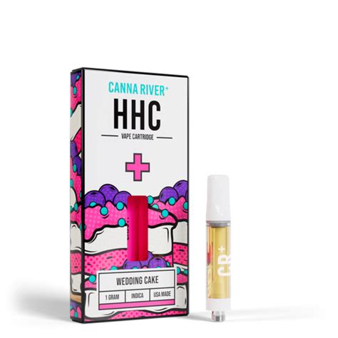 Canna River Hhc Vape Cartridge Wedding Cake G Dr Ganja