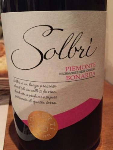 Cossetti Solbri Bonarda Vivino Australia