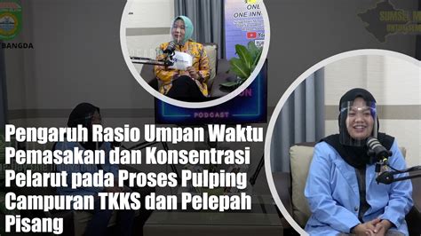 Pengaruh Rasio Umpan Waktu Pemasakan Dan Konsentrasi Pelarut Pada