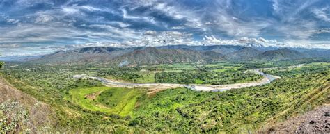 Valle Del Patia Cauca Colombia Patia River Valley Cauca Colombia