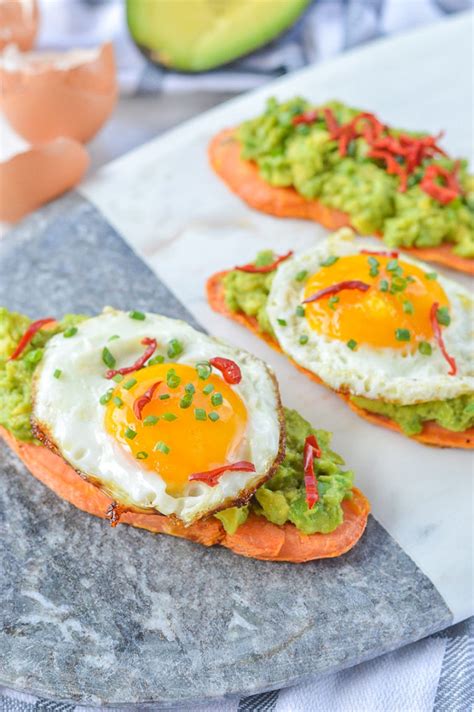 Paleo Avocado Sweet Potato Toast Plaid And Paleo