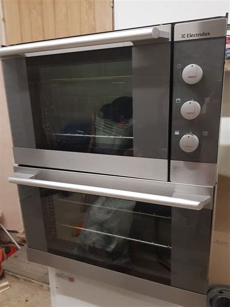 Un Used Electrolux Built In Double Electric Oven In Seacroft