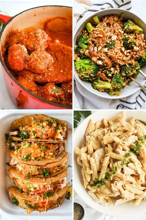 33 Quick, Easy, and Healthy Family Dinner Ideas