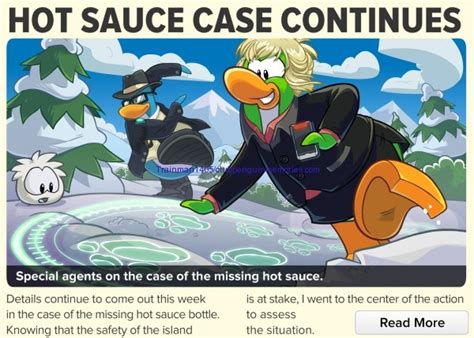 Club Penguin Times Issue 390 Hot Sauce Case Continues Club Penguin Memories