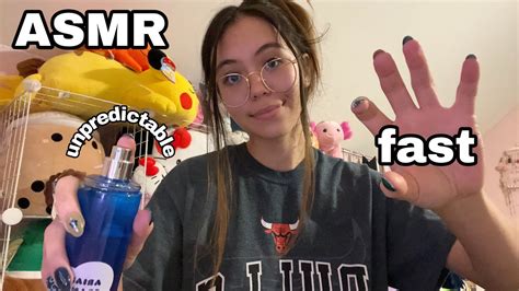 ASMR Unpredictable Fast Triggers Hand Sounds And Rambles Lofi