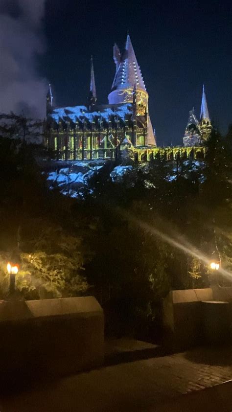 Hogwarts Castle At Night Artofit