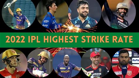 Ipl 2022 Highest Strike Ratebest Strike Rate In Ipltop 10 Players