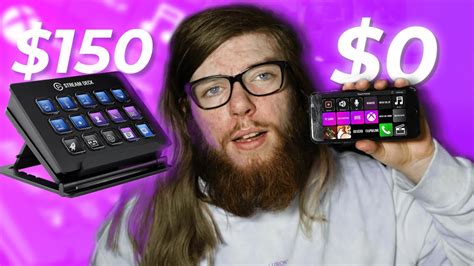 Turn YOUR PHONE Into A STREAM DECK YouTube