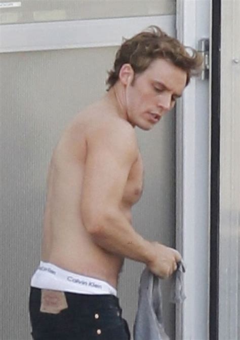 Sam Claflin Shirtless In Boxers Naked Male Celebrities