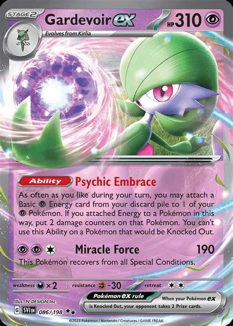 Gardevoir Ex Pokemoncard