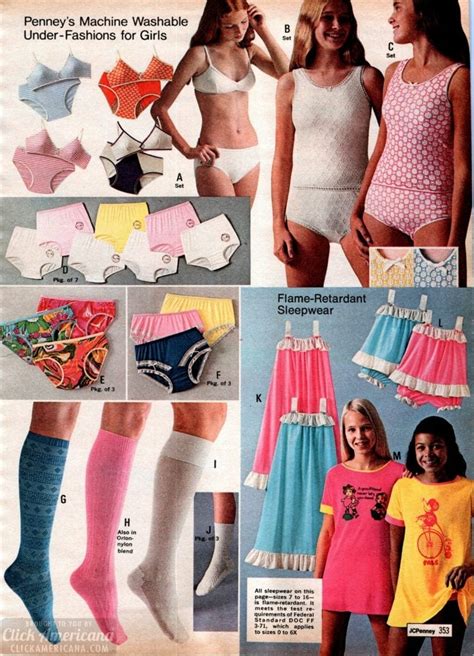 70s Clothes For Girls From The Jc Penney Catalog Click Americana