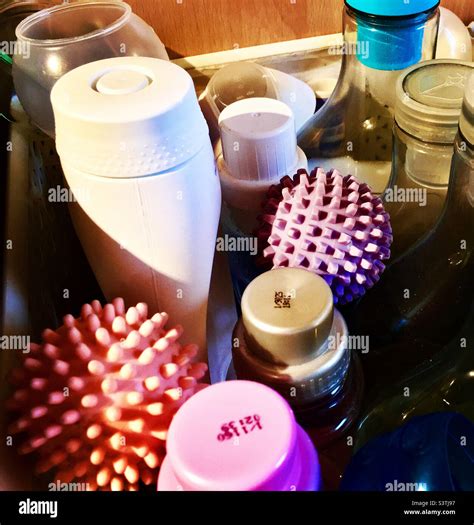 Laundry Accoutriments Detergent Bottles Dosing Balls Tumble Dryer