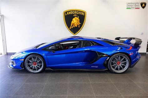 Lamborghini Aventador Super Veloce Jota Painted In Ad Personam Blu