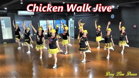 Chicken Walk Jiveline Dance By Pat Stottdemo Walk Through