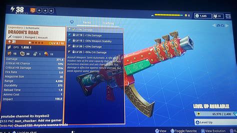 Fornite STW Gun experts - Forums