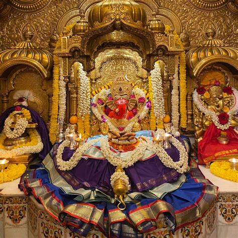 Shree Siddhivinayak Temple Timings Contact Number Route Map Ticket