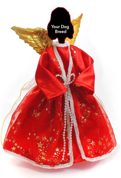 Australian Cattle Red Dog Angel Tree Topper - Walmart.com