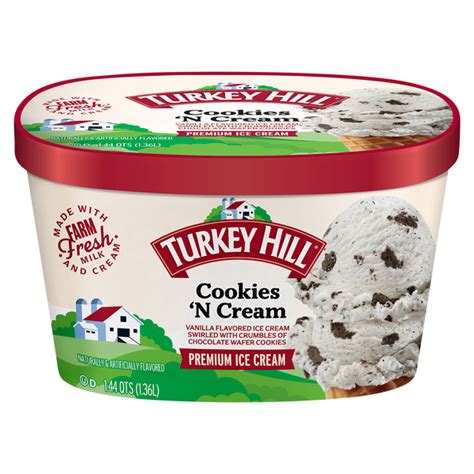 Save On Turkey Hill Premium Ice Cream Cookies N Cream Order Online