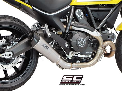 Conic Exhaust Ducati Scrambler 800 Cafe Racer 2020 D16 34