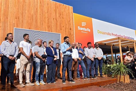 En Expoagro Santa Fe presentó las líneas de financiamiento para