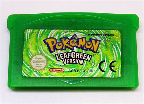 Pok Mon Leaf Green Game Boy Advance Seminovo Play N Play