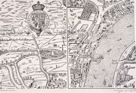 Agas Map Of London Posters And Prints By Anonymous
