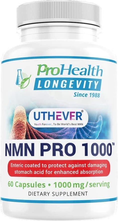 Prohealth Longevity Nmn Pro Enhanced Absorption Uthever Brand