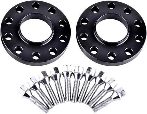 Amazon Zy Wheel Pcs Mm Black Hubcentric X Wheel Spacers