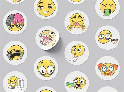 СТИКЕРЫ ДЛЯ TELEGRAM on Behance